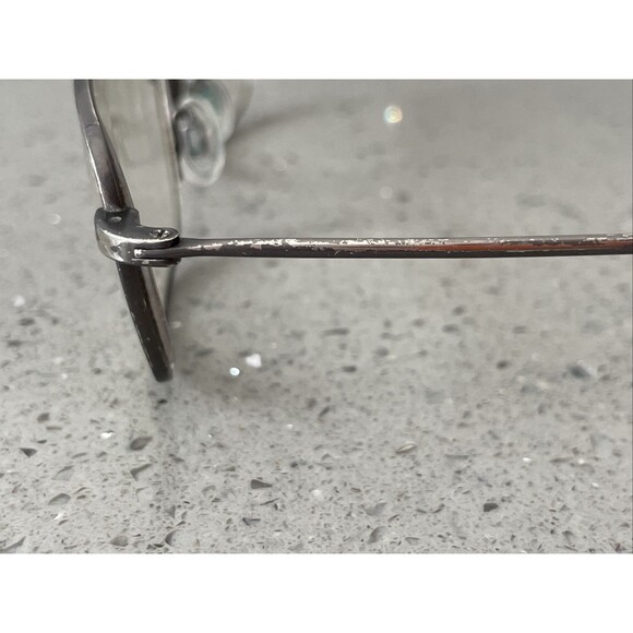 Flexon by Marchon Eyeglasses Frames ONLY 646 Gunmetal Metal Full Rim 56-18-140 - Picture 4 of 16